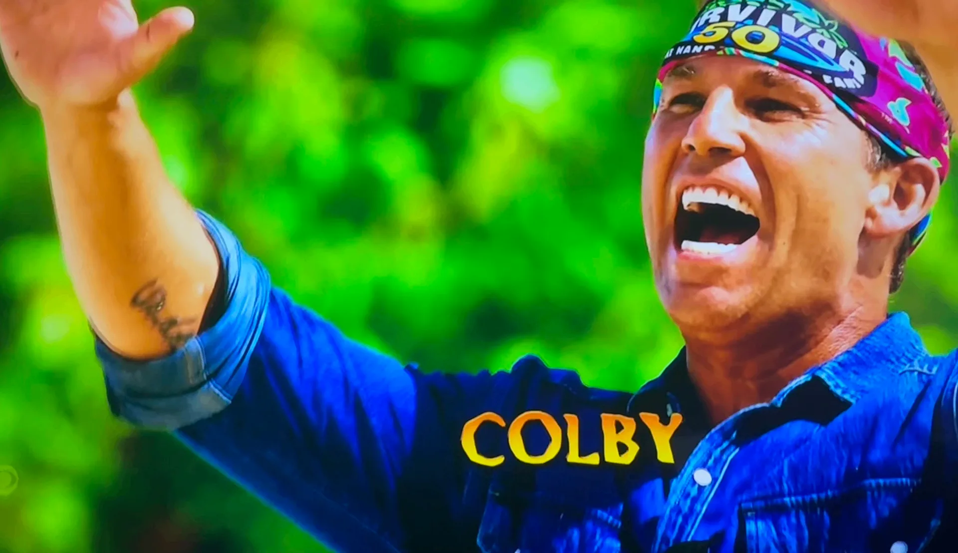 Colby Donaldson — Season 50 title card
